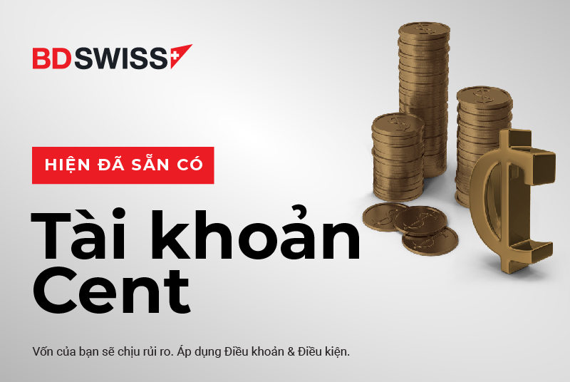  BDSwiss ra mắt Loại Tài khoản Mới nhất: Tài khoản Cent