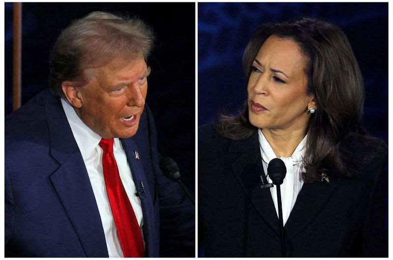  Bầu cử Tổng thống Mỹ: Trump và Harris hòa nhau ở điểm bỏ phiếu đầu tiên